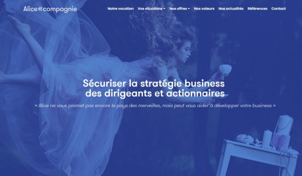 Alice & Compagnie - Realisation Serco Point Web